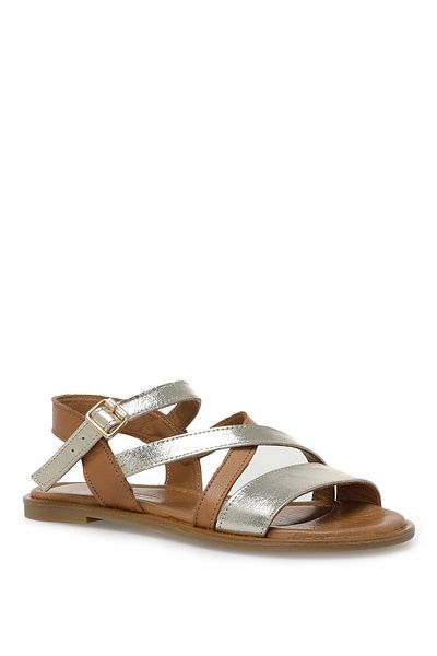 Nine West Bury 3fx Taba Kadın Düz Sandalet