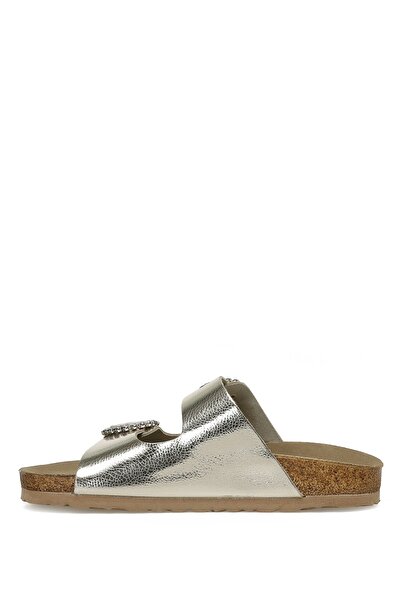 Nine West Γυναικείες flat παντόφλες Leroy 3fx Gold