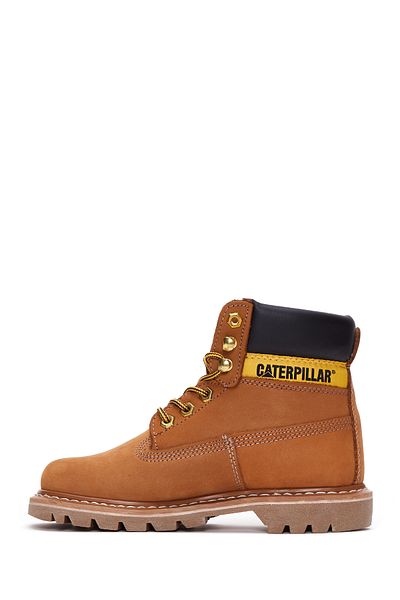 Caterpillar Women's Cinnamon Nubuck Leather Colorado Boots 015g 100095