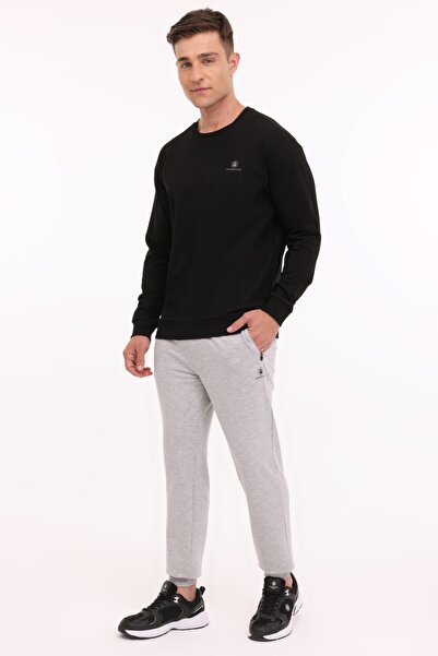 lumberjack Mb Ct107 Jogger 4pr Grı Melanj Erkek Eşofman Altı