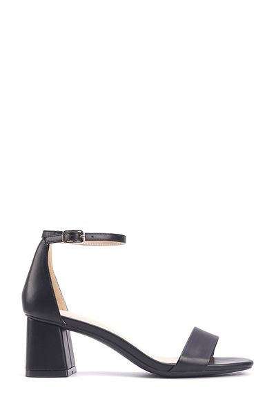 Nine West NARLA 4FX Siyah Kadın Comfort Sandalet