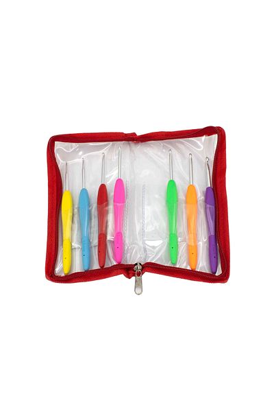 Yabalı Wool Crochet Set with Elastic Handle