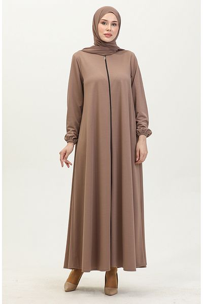 sefamerve 2029-05 Model Double Mevlana na zip Mink Ferace
