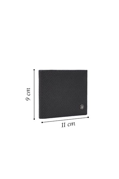 Derimod Black Leather Men's Wallet - 000a2d308226