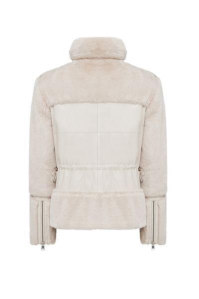 Derimod Sevilla Women's Beige Teddy Coat 23Wgd5034Ff