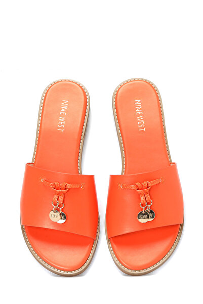 Nine West Wollon 4fx Turuncu Kadın Düz Terlik