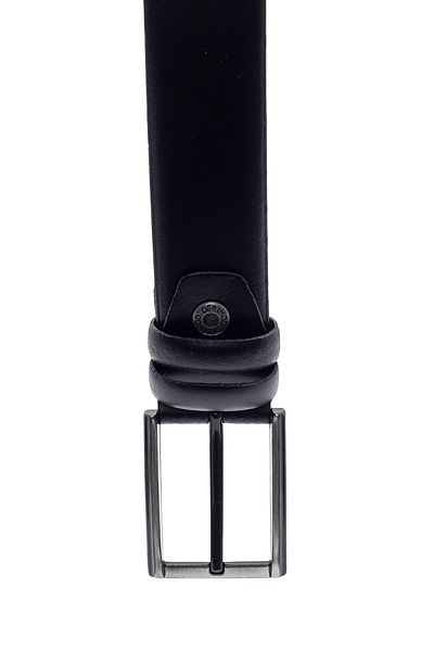Derimod Black Leather Men's Belt - 000a2d1200218