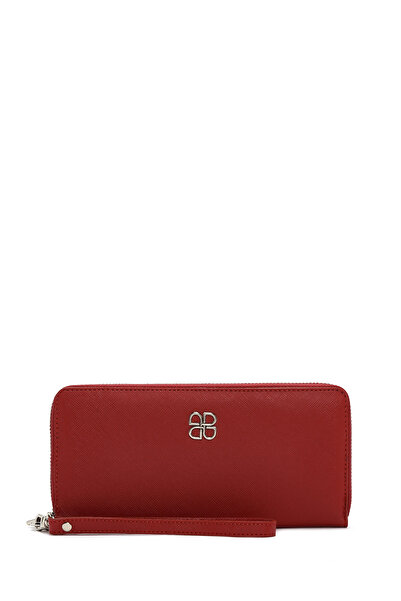 Derimod Red Women's Wallet - 000a2d504326 Model