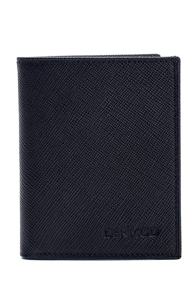 Derimod Men's Black Leather Card Holder 000A2D3011Cv