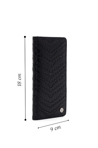 Derimod Men's Black Leather Wallet 000A2D 311829