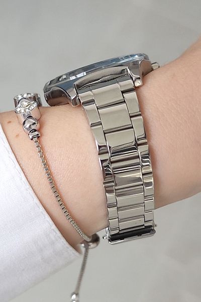 Daniel Klein Metalic Stone Steel Bracelet Women's Wristwatch - Gift