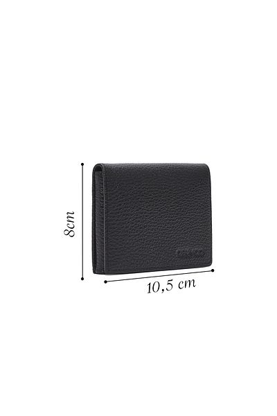 Derimod Black Leather Men's Wallet - 000a2d3063ft