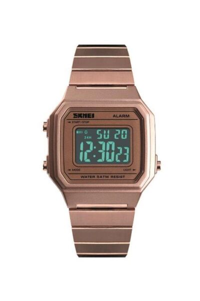 Skmei Erkek Rose Gold  Retro Kol Saati 1377rg