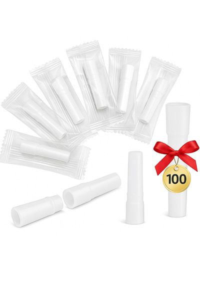 X TORBO أطراف فم للاستخدام مرة واحدة 100 قطعة (أبيض 5.8 سم (100 قطعة))