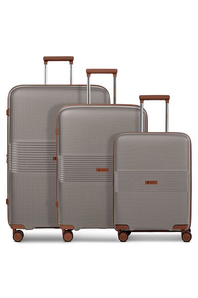 Farmhood Edition 02 4 Wheels Suitcase Set 3-piece With Expansion Pleat