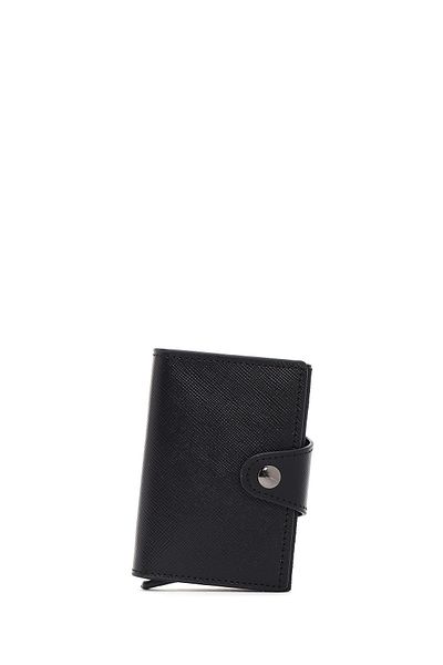 Derimod Black Men's Card Holder - With Mechanism 000a2d3117cv