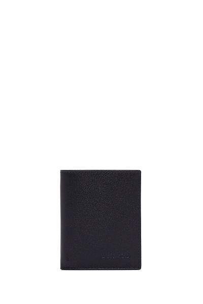 Derimod Navy Blue Leather Men's Card Holder - 000a2d301118