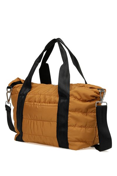 lumberjack Geantă de umăr pentru femei Prst Puffy Yprk Shoulder 3fx Cinnamon