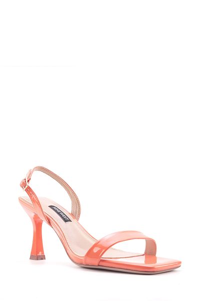 Nine West Fremant 4Fx Orange Women's Heeled Sandals
