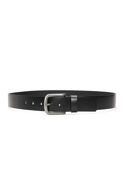 Derimod Black Leather Men's Belt - 000a2d1303818