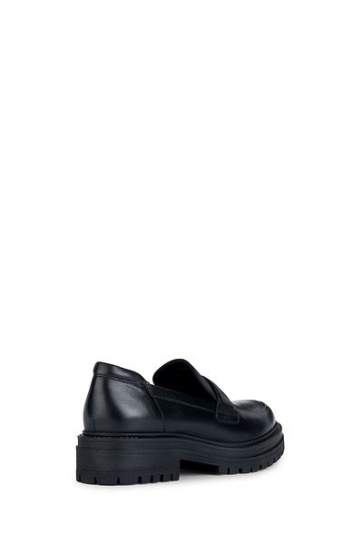 Geox Mocasini negri Geox Pantofi dama
