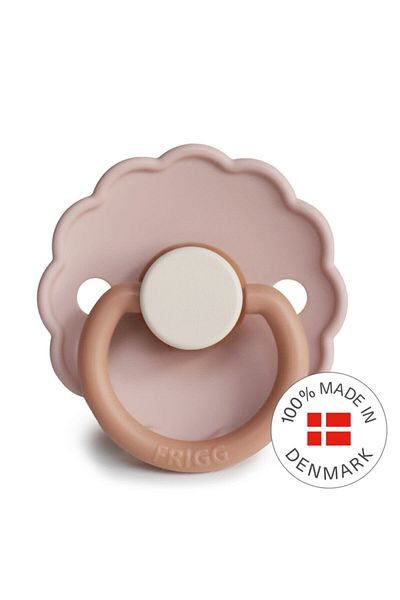 Frigg Biscuit Daisy Rubber Pacifier - 0-6 Months