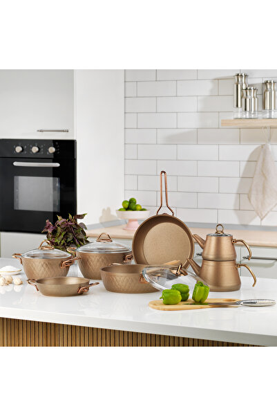 Schafer New Range Çeyiz Seti 11 Parça-Bakır