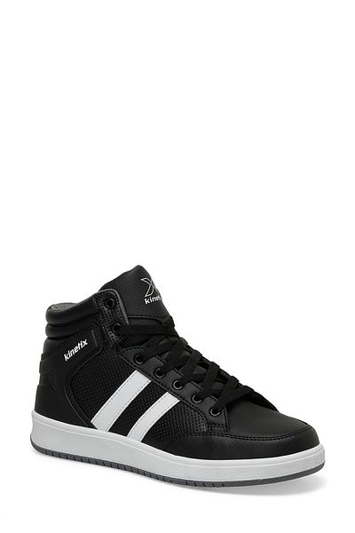 Kinetix Schwarzer Unisex KORT PU HI 4FX Hoher Sneaker