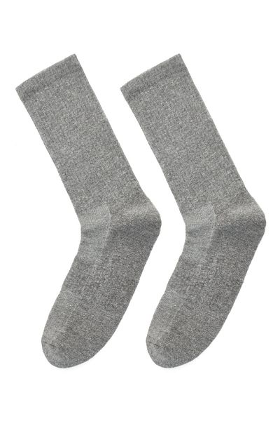 Derimod Men's Gray Cotton Socks - 000a2c30116f Model