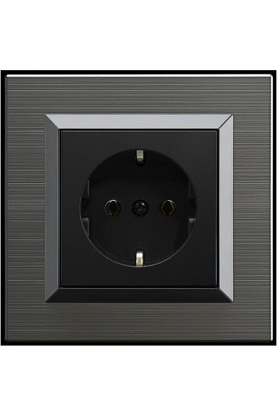 Tenda 8 Pieces Ovivo Quantum Magnetic Gray Grounded Socket Frame Included