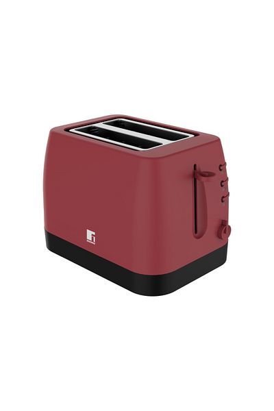 Bergner Toaster For Toasting Bread Maroon Collection