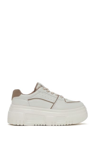 Derimod Beige Women's Sneaker - Thick Sole, Model 24sfd431818