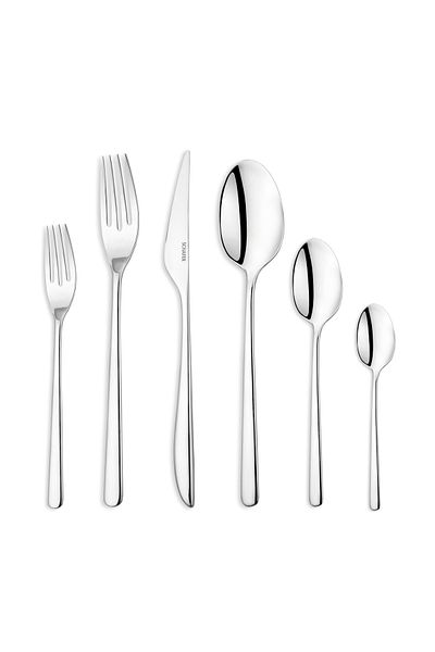 Schafer Hamburg 72 Pieces - Silver Colored Cutlery Set
