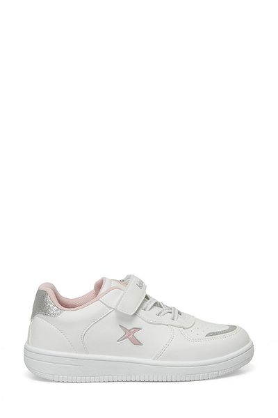 Kinetix KALEN PU ENJ 4FX White Girls' Sneakers