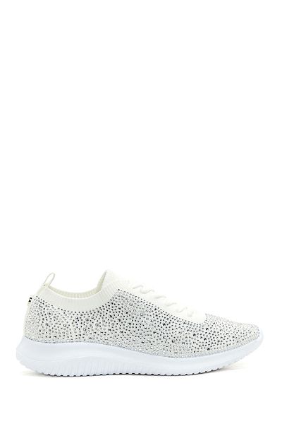 Derimod White Jewelled Zero Women's Sneakers - 24sfd43056f