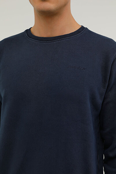Superfly Men Sweat Lacivert Erkek Sweatshirt