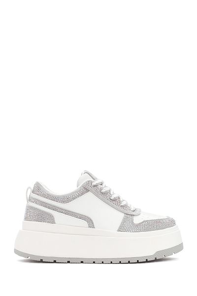 Derimod White Stone Thick Sole Women's Sneakers - 24sfd432114