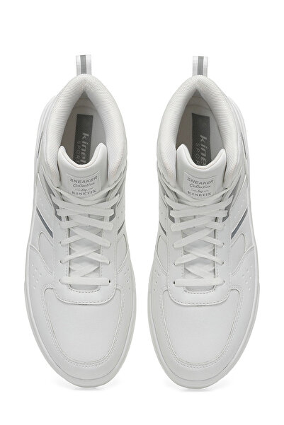 Kinetix HEGEL PU HI 4FX - Bílé pánské vysoké tenisky