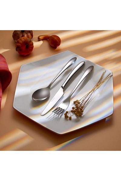 Schafer Hamburg 72 Piece Fork Spoon Knife Set-Silver04