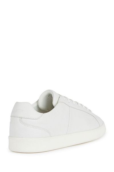Geox White Leather Sneaker - Regio U45chb00085c1000, Lace-up