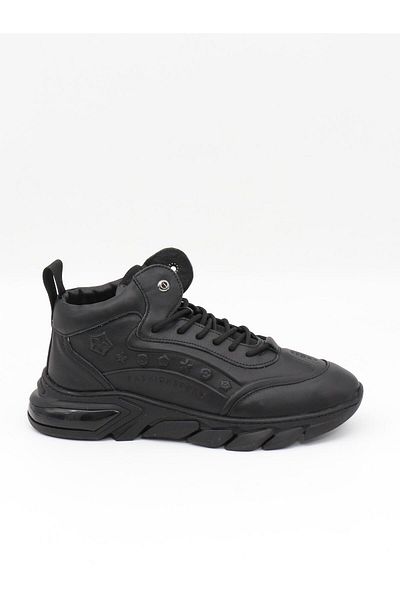 Guja Ανδρικές μπότες 23k513 Μαύρες Fashion Stitched Air Sole