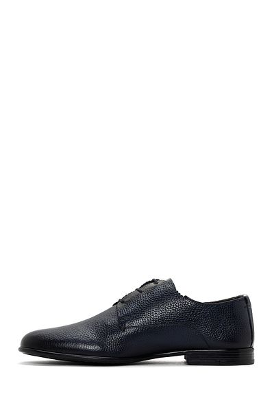 Derimod Men's Navy Blue Leather Classic Shoes - Black 24sfd6016ft