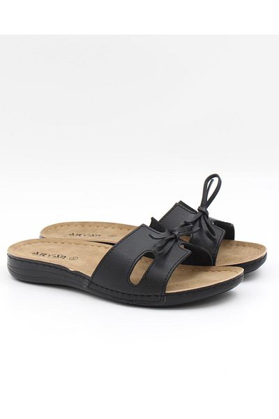 ARYAN 367 Black Anatomical Women's Slippers