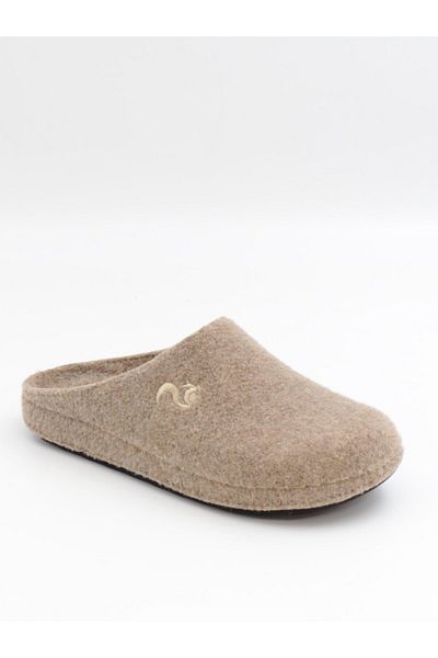 BENTO 9563 Mink Winter Anatomical Closed-Front Women's Slippers