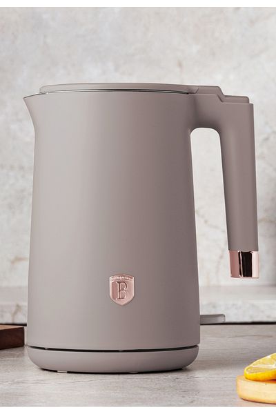 Berlinger Haus Double-walled electric kettle from the Taupe collection