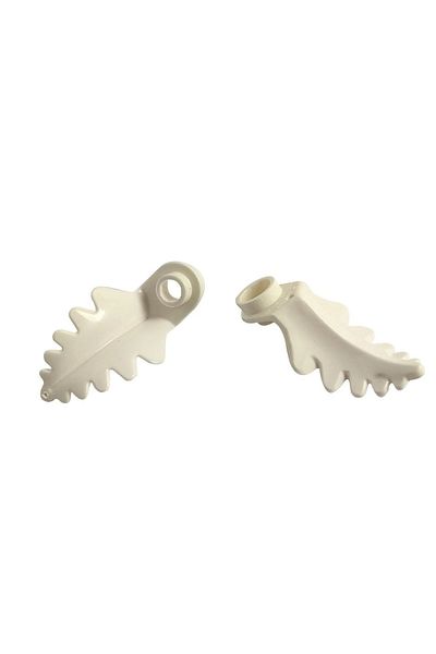 LEGO Accessory Custom Minifigure Plant Sea Grass White Plant Moss Leaf 4 Pieces Will Be Sent
