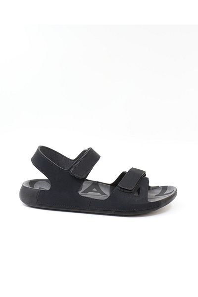 BENTO 66006 Sandale pentru bărbați cu velcro anatomice negre