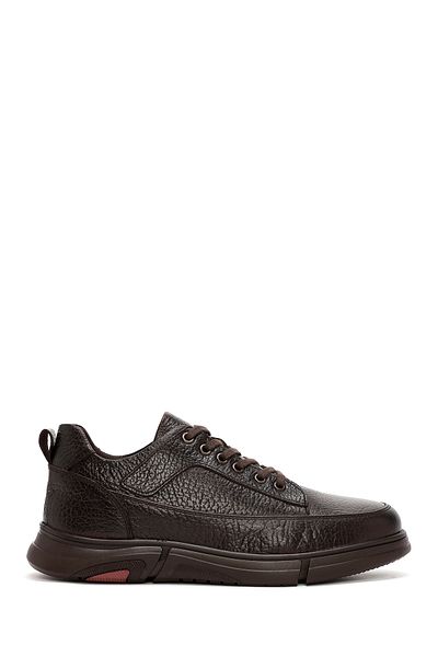 Derimod Men's Brown Leather casual Shoes - Lace-up, 24WFD6601FT