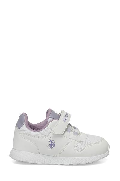 U.S. Polo Assn. GARFIELD JR 4FX Pantofi sport albi pentru fete