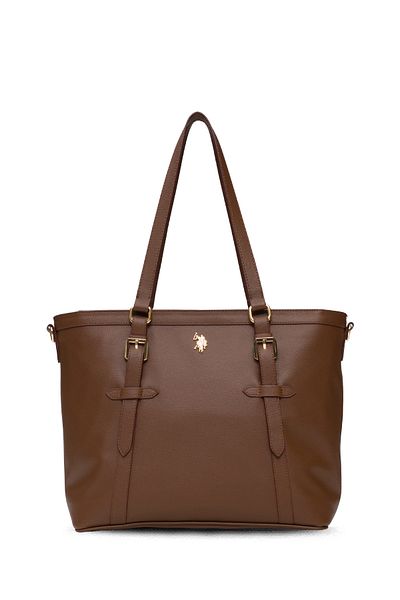 U.S. Polo Assn. A.Kahve Дамска чанта през рамо Us25581